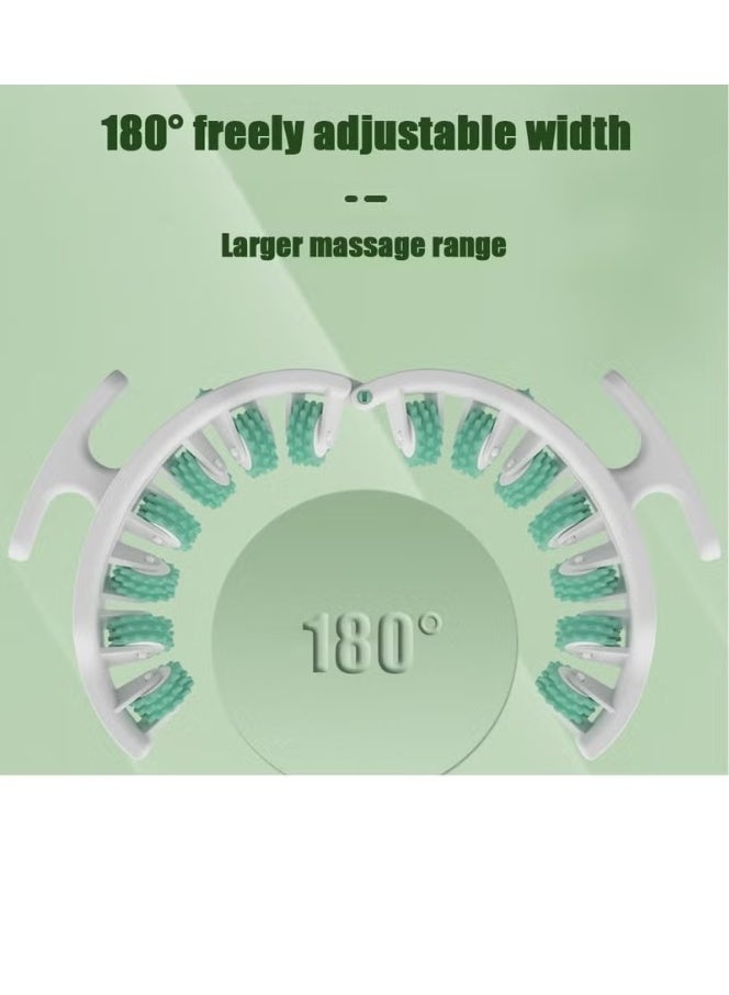 Anti Cellulite Massager, 360° Multi-Functional Ring Anti Cellulite Massager, Fascia Massage Tool for Thigh, Calf, Waist Anti Cellulite, Muscle Myofascial and Deep Tissue Pain Relief (Green) - Image 5