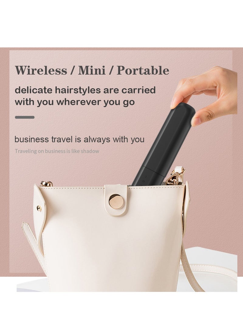 فرشاة فرد اللحية اللاسلكية، فرشاة فرد اللحية والشعر، فرشاة فرد لاسلكية للنساء والرجال، مشط فرد شعر صغير محمول. - Image 5