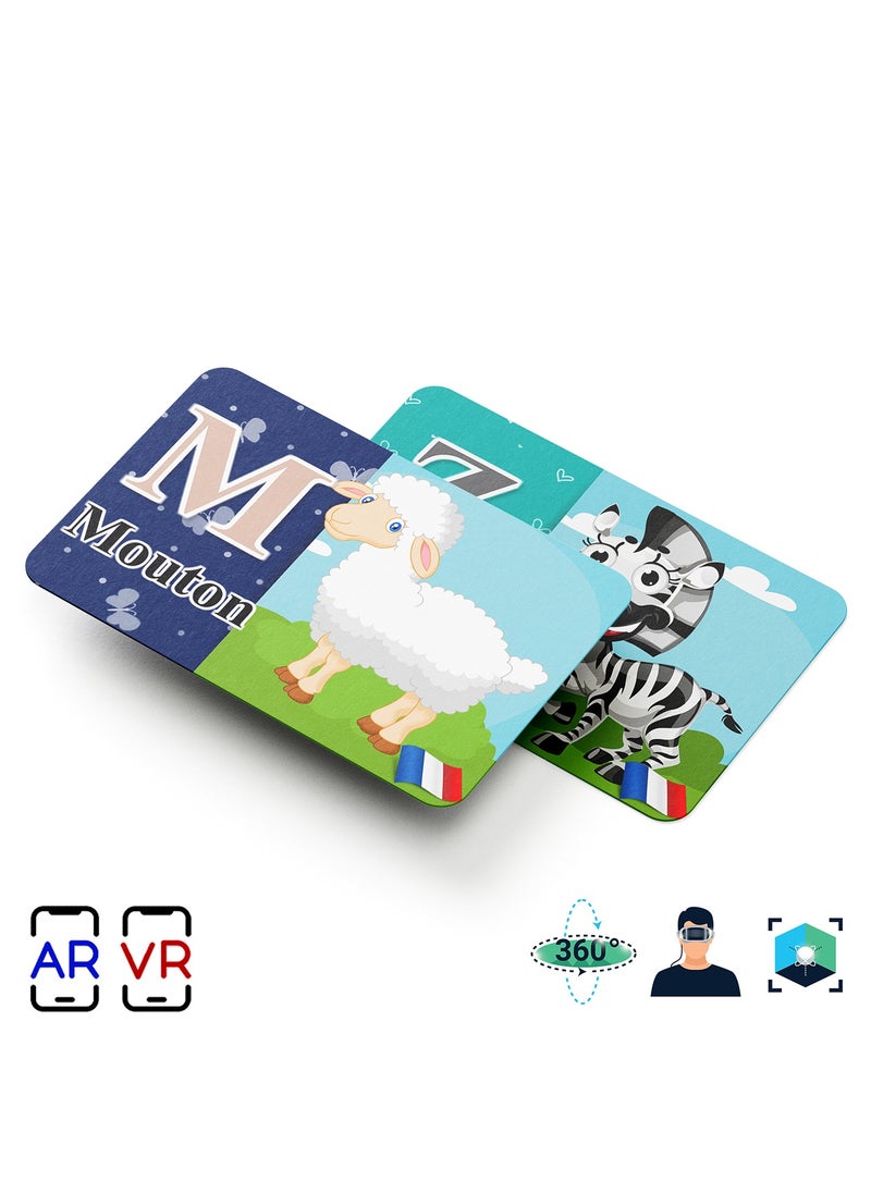 Generic Flash Cards - Augmented Reality - French Letters  - Image 2