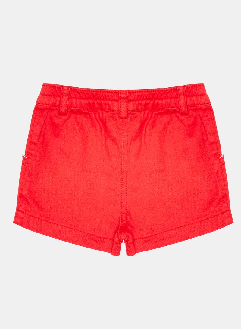 Panco Baby Girls Buttoned Shorts - Image 2