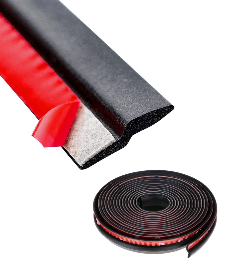 SUJADE YAKEFLY Z-Shape Automotive Weather Seal, 13Ft Car Windshield & Door Seal, Self-Adhesive Seal Strip - Image 1