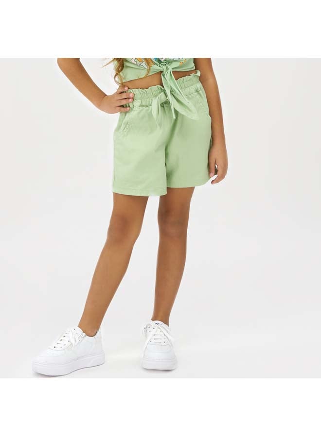 Panco AMELIA Shorts with Bow Detail at Waist  - Image 2