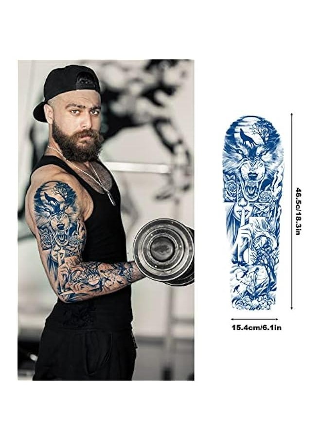 Generic - Realistic Japanese Full Arm Sleeve Tattoo for Men and Women, Waterproof & Long-Lasting Temporary Body Art Design, Ideal  Gift - Image 1