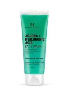 Botanic Hearth Botanic Hearth Jojoba and Hyaluronic Acid Face Wash Hydrating Face Wash with Vitamin E and Rosemary Leaf Extract Nourishes and Hydrates For Women and Men Sulphate and Paraben Free 100ml  - Image 1