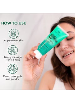 Botanic Hearth Botanic Hearth Jojoba and Hyaluronic Acid Face Wash Hydrating Face Wash with Vitamin E and Rosemary Leaf Extract Nourishes and Hydrates For Women and Men Sulphate and Paraben Free 100ml  - Image 3