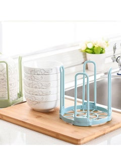 Dishes and bowls holder and drainer - storage and drying rack for dishes and tableware - plastic kitchen organizer rack - pzsku/Z9BCB29F0836C3432E43FZ/45/_/1688650717/61e40ac6-fe70-4da9-a5fb-e39481e6d044