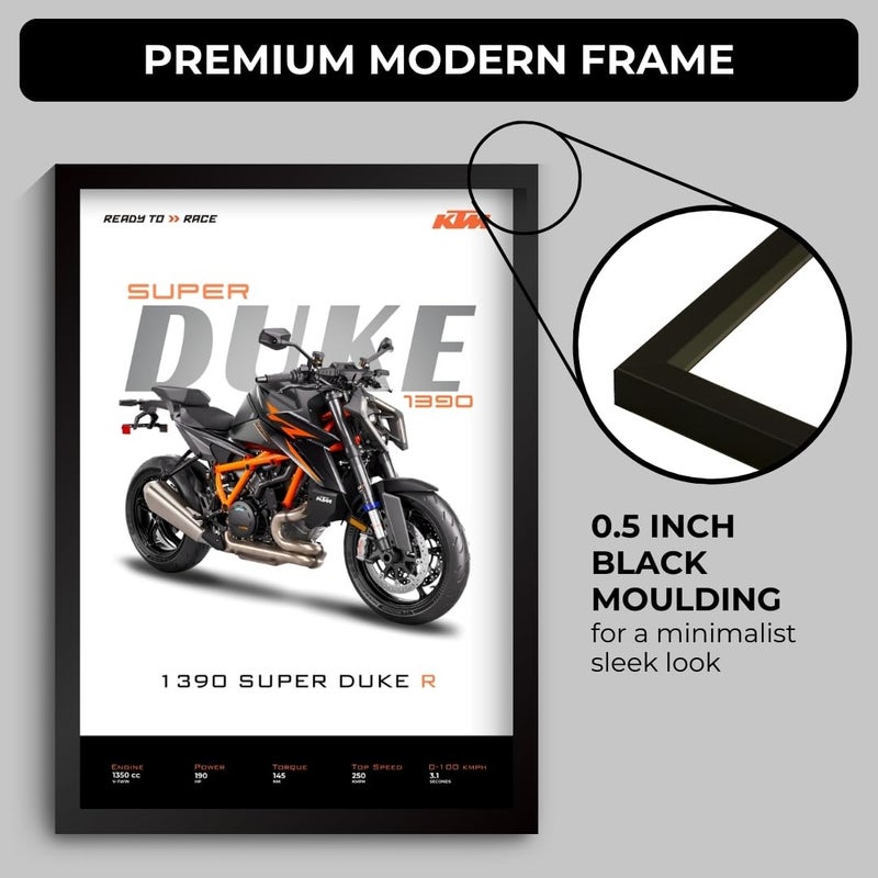 Funk You Store A4 Poster Photo Frames All Cars (KTM 1390 Super Duke R) - Image 3