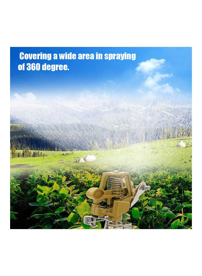 نيبمينينت أداة رش مياه قابلة للدوران بزاوية 360 درجة مقاس 4 بوصة ذهبي 11.0x10.0x5.0سم - Image 5