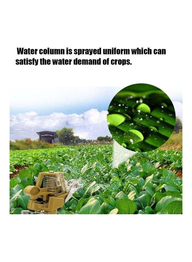 نيبمينينت أداة رش مياه قابلة للدوران بزاوية 360 درجة مقاس 4 بوصة ذهبي 11.0x10.0x5.0سم - Image 3