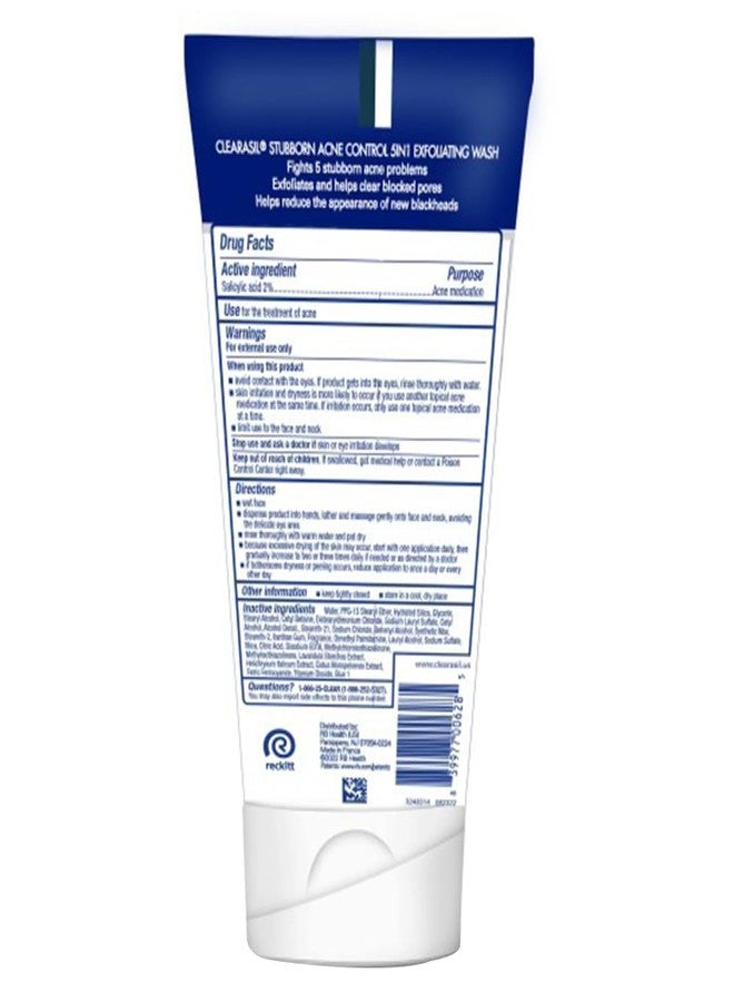 Clearasil Ultra 5in1 Exfoliating Wash, 6.78 oz. (Pack of 2) - Image 3