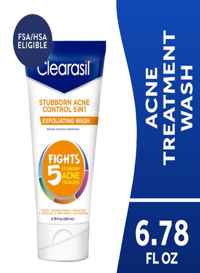 Clearasil Ultra 5in1 Exfoliating Wash, 6.78 oz. (Pack of 2) - Image 2