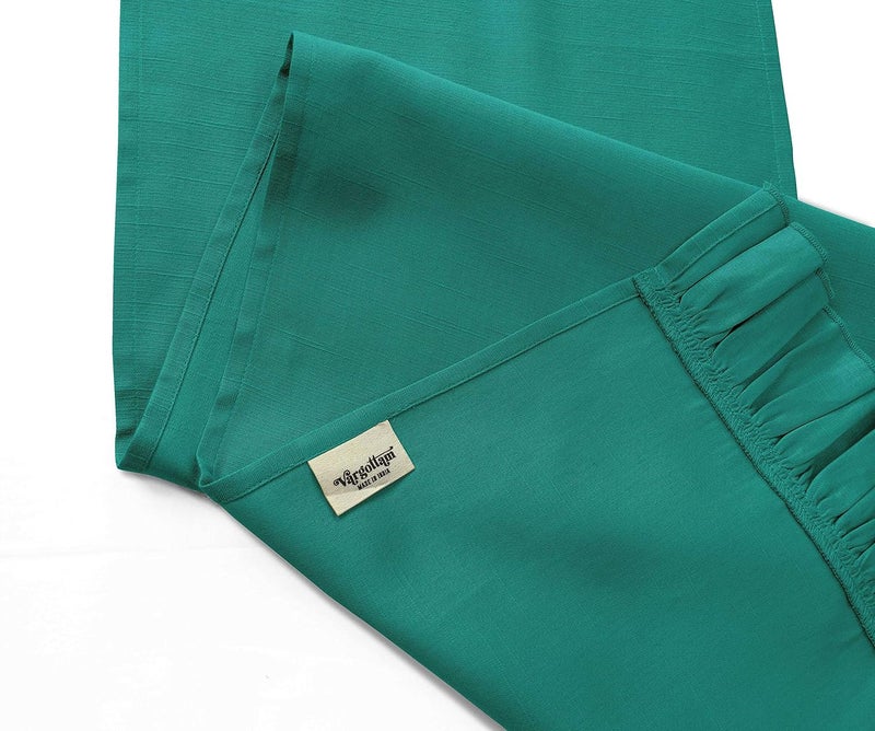 Vargottam Sea Green Home Décor Stylish Wedding Party Holiday Table Setting Décor Table Runner-14 x 48 Inch - Image 5