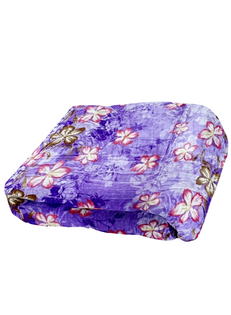 ستارجولد 1 بطانية طبقة واحدة بطانية رويال كلاودي فائقة النعومة ذات جودة أسبانية 220 × 240 سم - Image 1