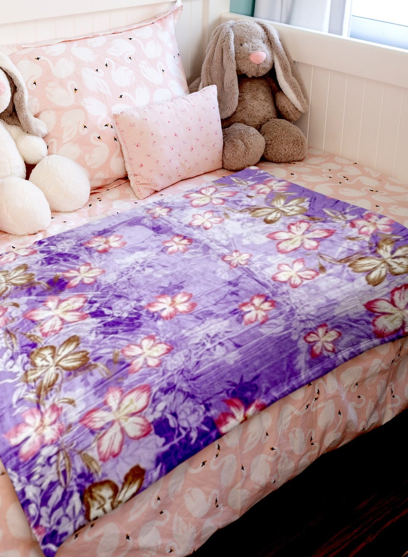 ستارجولد 1 بطانية طبقة واحدة بطانية رويال كلاودي فائقة النعومة ذات جودة أسبانية 220 × 240 سم - Image 2