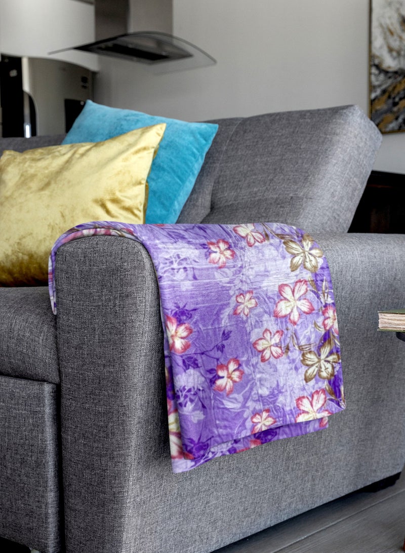 ستارجولد 1 بطانية طبقة واحدة بطانية رويال كلاودي فائقة النعومة ذات جودة أسبانية 220 × 240 سم - Image 3