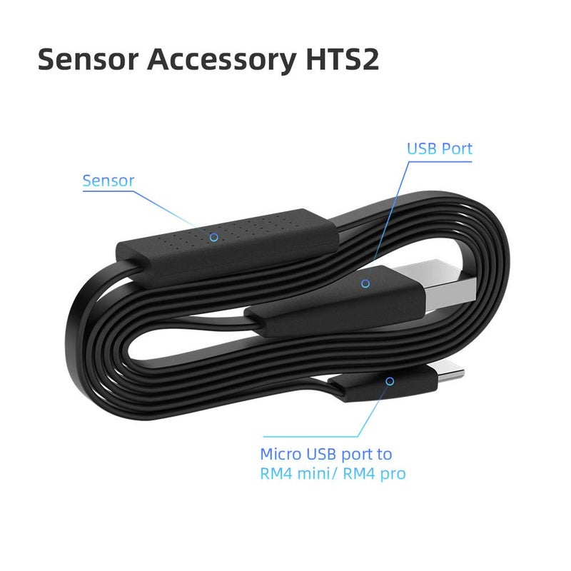 برودلينك ملحق مستشعر عن بعد من برودلينك يعمل مع كابل USB لمراقبة درجة الحرارة والرطوبة عن بعد ذكي Rm4 Mini وRm4 Pro - Image 5