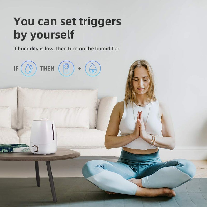 برودلينك ملحق مستشعر عن بعد من برودلينك يعمل مع كابل USB لمراقبة درجة الحرارة والرطوبة عن بعد ذكي Rm4 Mini وRm4 Pro - Image 4