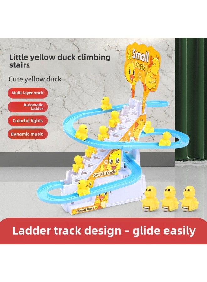Macey Duck Ladder Ladder Toy Children's Puzzle 1 To 2 Three And A Half To 3 Children 5 Early Education 6 Months Baby Boys And Girls-Color:Ladder Duck Three Ducklings - Image 3