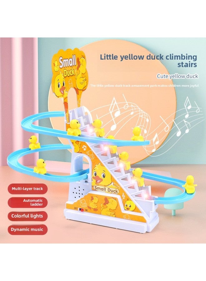 Macey Duck Ladder Ladder Toy Children's Puzzle 1 To 2 Three And A Half To 3 Children 5 Early Education 6 Months Baby Boys And Girls-Color:Ladder Duck Three Ducklings - Image 2