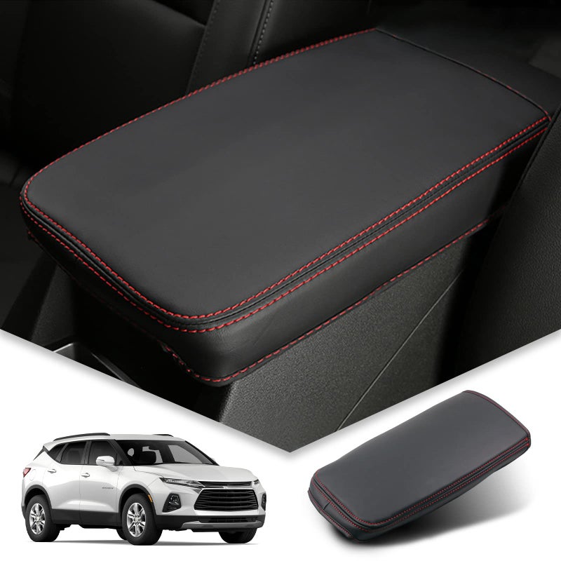 BIBIBO 2024 2025 2026 Chevy Blazer Arm Rest Cover for 20192025 2026 Chevy Blazer Center Console Armrest Cover2025 Blazer Auto Arm Rest Pad Seat Box Cover2025 Blazer Arm Rest Cover Accessories