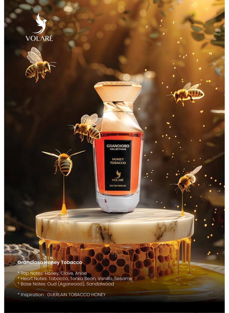 فولاري عطر هاني توباكو أو دو برفيوم من للجنسين - 100 مل  (مستوحى من جيرلان توباكو هوني ) - Image 4