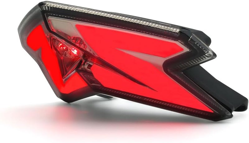 MFC PRO Integrated LED Turn Signal Tail Light for Kawasaki Z125 Pro and Ninja ZX-6R (2013-2024, Smoke) - Image 4