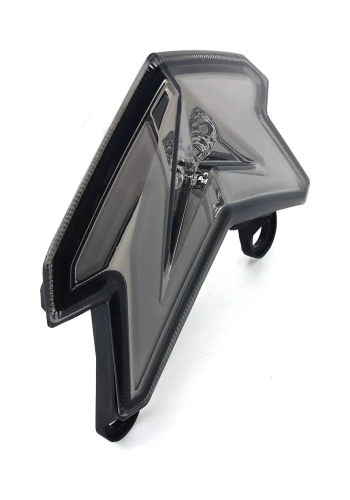 MFC PRO Integrated LED Turn Signal Tail Light for Kawasaki Z125 Pro and Ninja ZX-6R (2013-2024, Smoke) - Image 1