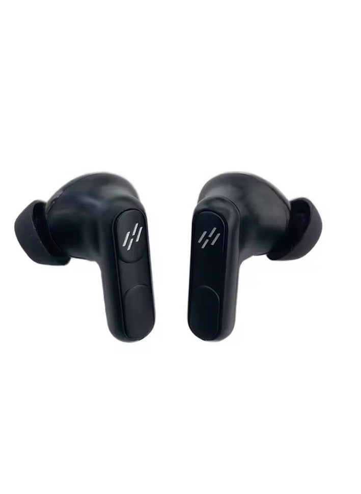 HEATZ Heatz HB1 Wireless Earbuds, HiFi Stereo Sound, 18 Hours Playtime, Bluetooth 5.3, Touch Control, ENC, Lightweight Earbuds, Bluetooth Headset, All Day Wear, Black  - Image 3