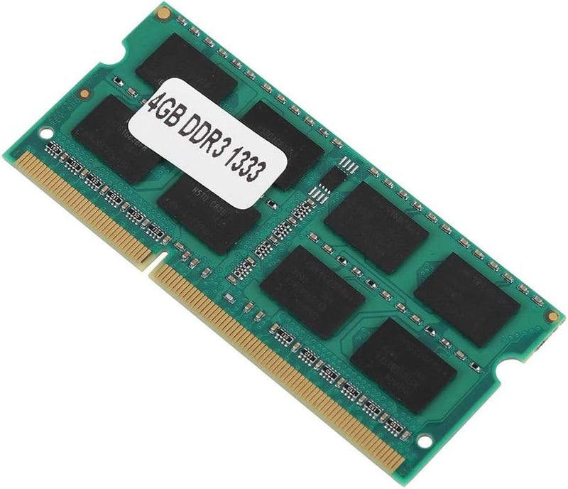 ذاكرة وصول عشوائي DDR3 سعة 4 جيجابايت بتردد 1333 ميجاهرتز لأجهزة الكمبيوتر المحمولة، وحدة DDR3 RAM لأجهزة الكمبيوتر المحمولة، وحدة PC3-10600 ذات 204 سنًا مع دعم التشغيل الفوري، نقل بيانات عالي السرعة للألعاب وتعدد المهام - Image 4