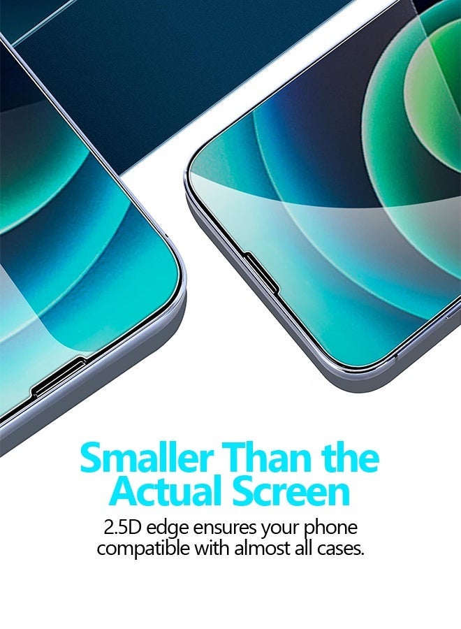 Tersely [3 Pack] Tempered Glass Screen Protector for iPhone 17e 2026/ iPhone 16e/ iPhone 13 Pro/14/13 (6.1 inch), with Installation Alignment Frame, Premium HD Case Friendly Screen Protector Film - Image 5