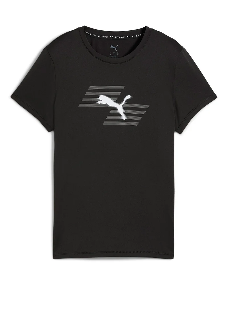 PUMA puma black Hyrox Logo Graphic T-Shirt for Women | Best Price UAE