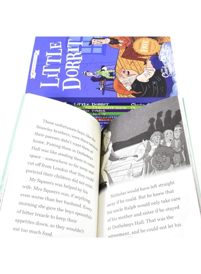 The Charles Dickens Children's Collection (Easy Classics) 10 Book Box Set (A Christmas Carol, Oliver Twist ... A Tale of Two Cities, Great Expectations) - Image 5