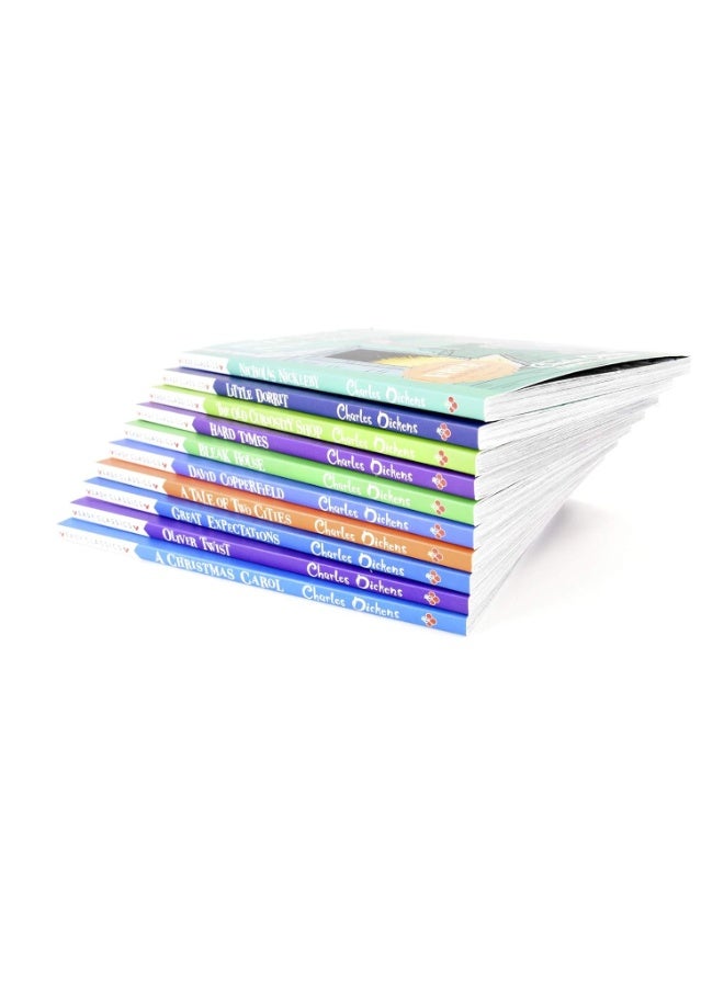 The Charles Dickens Children's Collection (Easy Classics) 10 Book Box Set (A Christmas Carol, Oliver Twist ... A Tale of Two Cities, Great Expectations) - Image 4