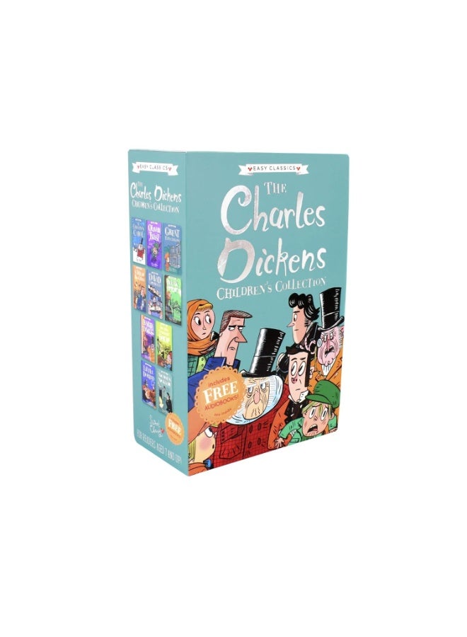 The Charles Dickens Children's Collection (Easy Classics) 10 Book Box Set (A Christmas Carol, Oliver Twist ... A Tale of Two Cities, Great Expectations) - Image 3