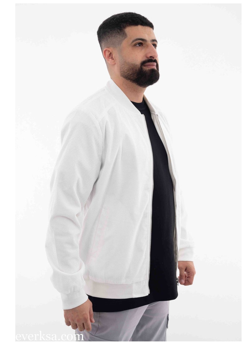 Men's White Jacket - pzsku/Z9BCBE205E4DD308F44E3Z/45/_/1735492137/55b6d7ab-4107-4692-bb11-b9803b8cc9b3