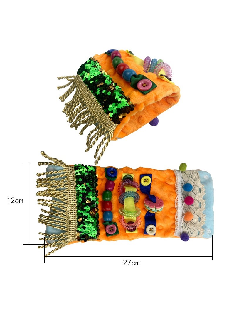 General Alzheimer's Plush Sensory Cushion Tactile Arm Pillowcase Decompression Tactile Sensory Cushion  - Image 2