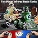 OBEST Remote Control Battle Tanks RC Battle Tanks with Infrared System Hobby RC Cars RC Tank that Shoots with HP Station Military Army Toys Christmas Birthday Gifts for 612 Year Old Boys Girls 2 Pack - Image 4