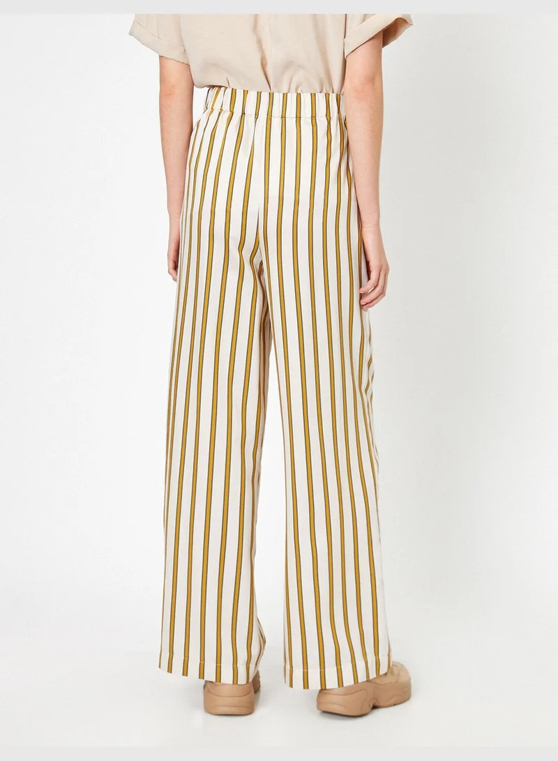 KOTON Striped Trousers
