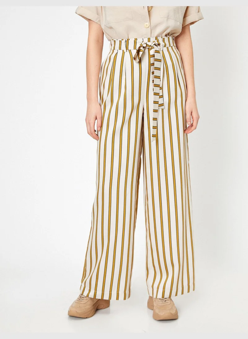 KOTON Striped Trousers