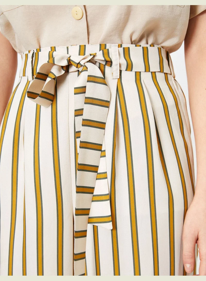 KOTON Striped Trousers