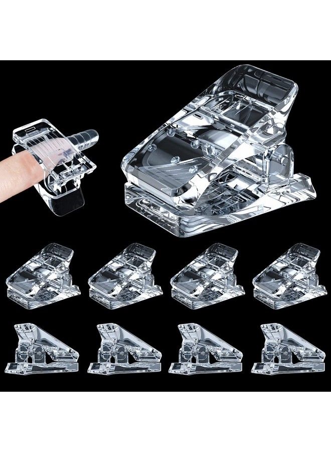BELOVING 10Pcs Nail Tip Clips Nail Extension Gel Quick Building Nail Tips Clip For Nail Kit False Nail Tips And Dual Forms Manicure Nail Art Tools - Image 1