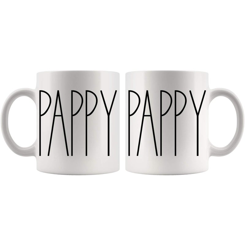 Moon9xx PAPPY Mug Gifts, PAPPY Coffee Mug Gifts for Christmas PAPPY Mug PAPPY Cup For Mother's Day/Father's Day, Best PAPPY Ever 11oz Coffee Cup, Family Coffee Mug - Image 3