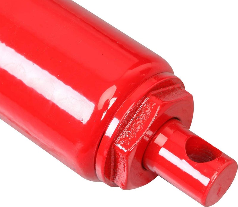 BIG RED جاك هيدروليكي طويل بقدرة 3 طن مع مضخة مكبس مفرد وقاعدة كليفس (يتناسب مع: رافعات المرآب/المتجر، رافعات المحركات، وأكثر) مع مقبض، أحمر، A41417R - Image 4