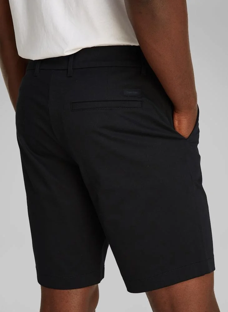 CALVIN KLEIN Slim Satin Stretch Shorts
