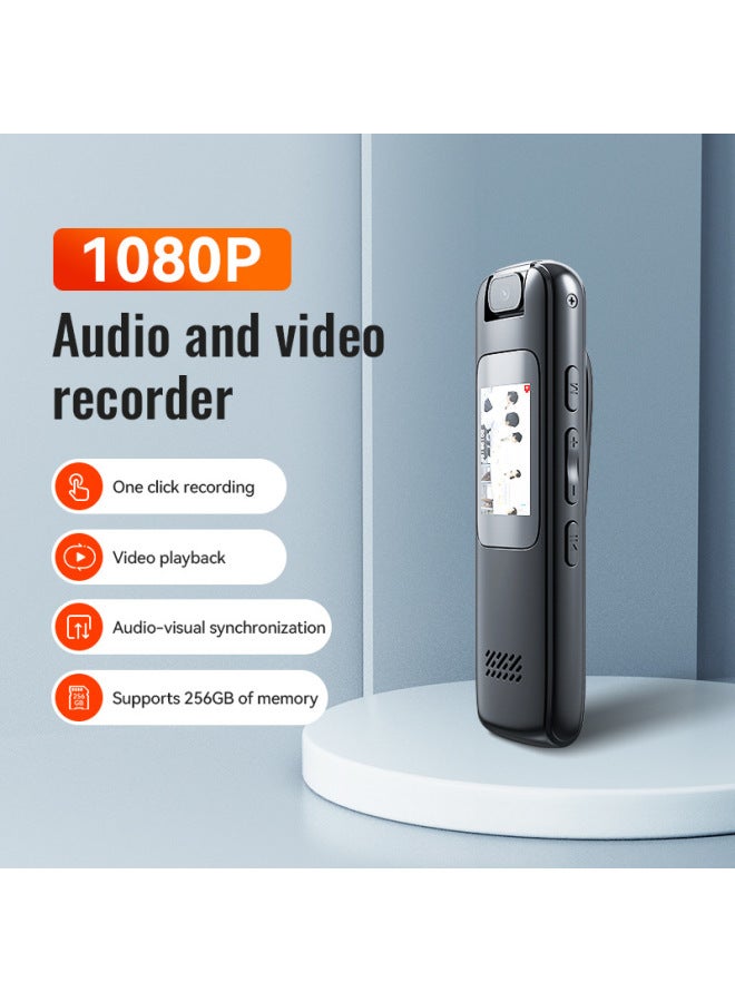 Manufacturers V22 Night Vision Learning Recorder Mp3ai Intelligent Professional HD Noise Reduction 1080 Video Recorder-Color:Cross-border-neutral English-Capacity:64GB - Image 4