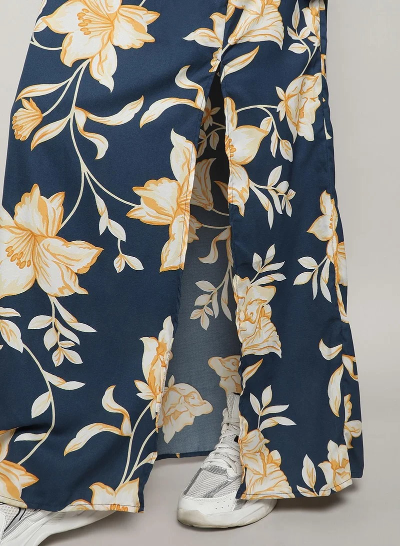 PINACOLADA Floral Smocked Midi Dress