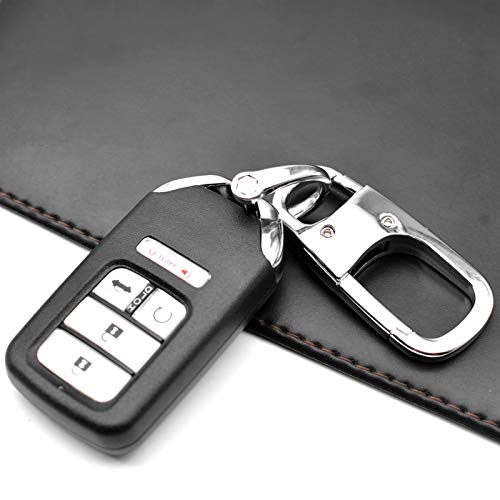 MECHCOS Metal Keychain Car Fob Key Chain Holder Clip with Detachable Valet Key Ring & Anti-Lost D-Ring for Men and Women - Image 3