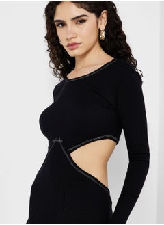 The Fifth Cut Out Knitted Dress  - Image 3