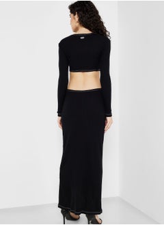 The Fifth Cut Out Knitted Dress  - Image 2