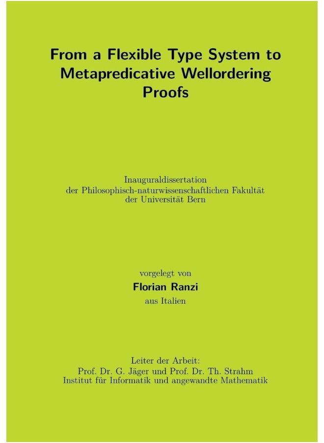 From a Flexible Type System to Metapredicative Wellordering Proofs  - Image 1